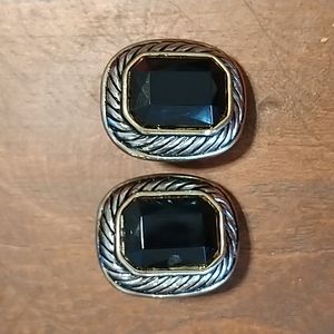 Vintage clip on earrings